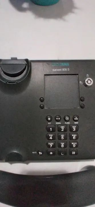 Telefone Siemens Euroset 805s - Cinza (com fio) - Foto 2
