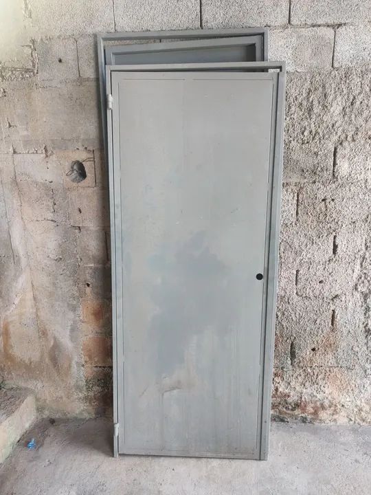 Portas de Aço - 2 peças -Novas - Foto 2
