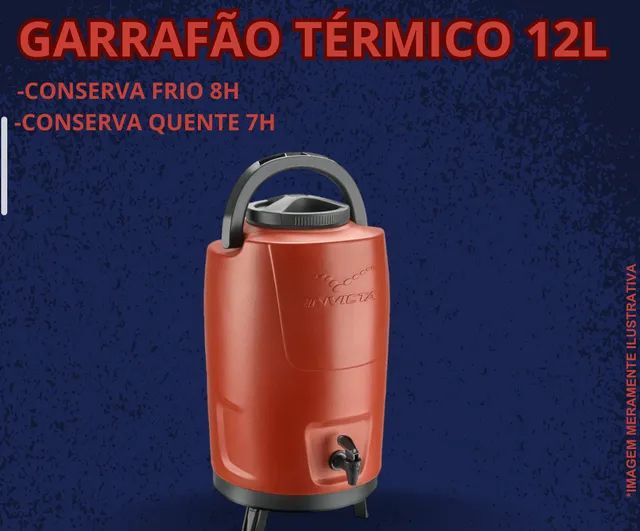GARRAFA TÉRMICA 12 LITROS - INVICTA 