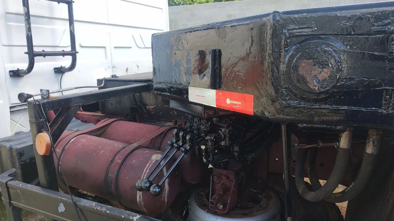 MB 1214, 1991, poli guindaste sapatas hidráulica  - Foto 6