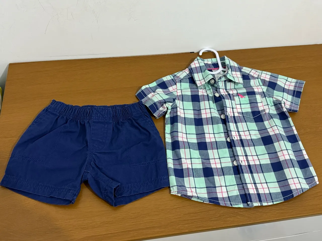 Conjunto short e camisa carters 9M