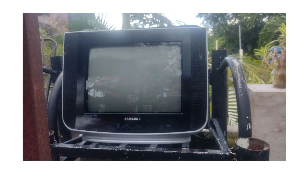 Antiguidade Tv tela visor - Foto 2