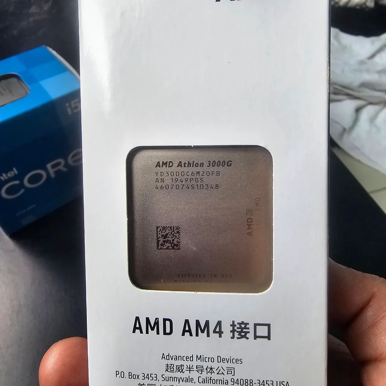 Processador Athlon AMD 3000G 3.5 Ghz - Foto 2