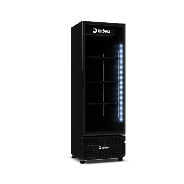 Refrigerador Vertical Porta de Vidro Full Black 485 Litros VRS16 Imbera - Foto 3