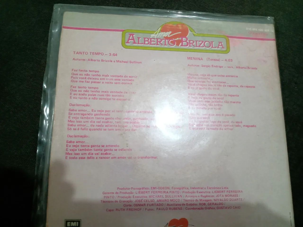 Compacto Alberto Brizola Clube do Amor  - Foto 2