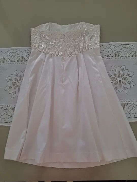 Vestido branco de festa - Foto 2