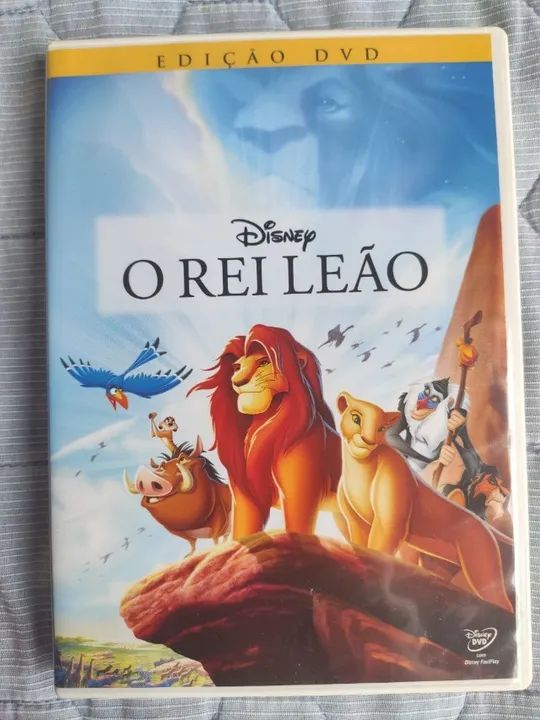 DVD Filme O Rei Leão Disney Original