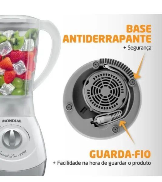 Liquidificador Mondial De 550W - Foto 5