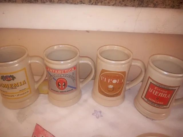 10 Canecas Antártica 1985 originais - Foto 4