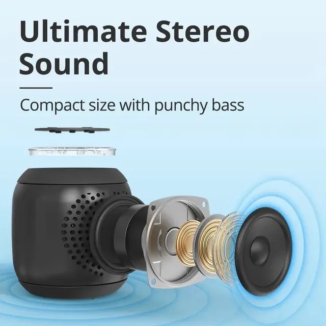 Caixa de som Bluetooth Tronsmart T7 mini  - Foto 2