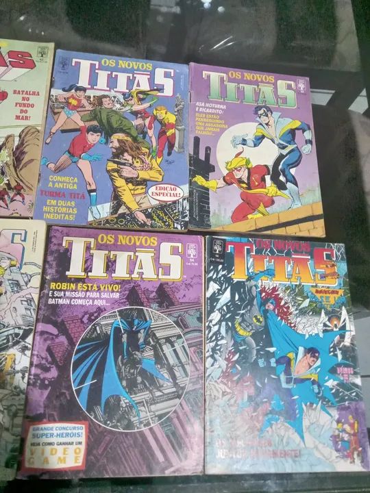 Oito hqs formatinho abril jovem dos Novos Titãs - Foto 3