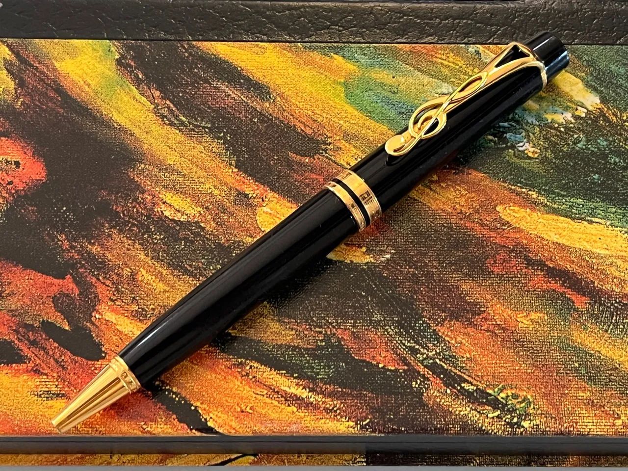 Caneta Montblanc Esferografica Leonard Bernstein Impecável! 
