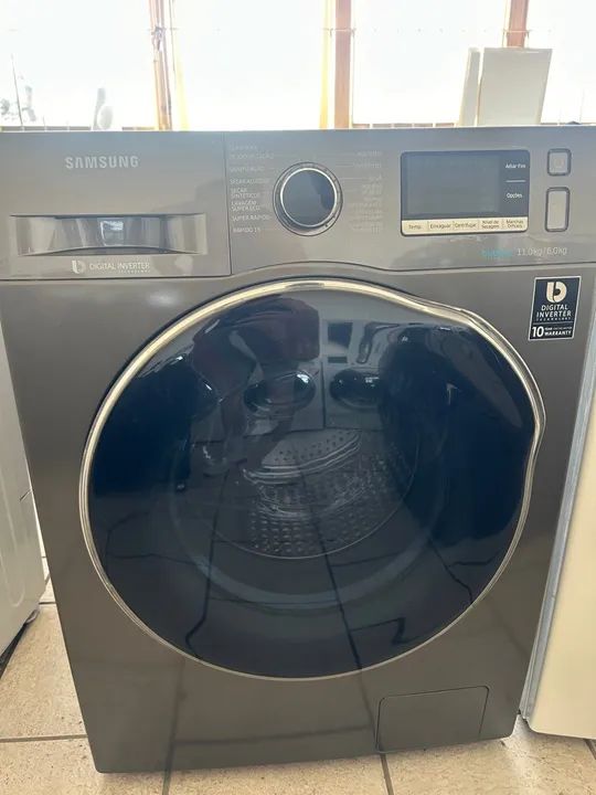 Lava e seca Samsung 10.2 kg  grafite 