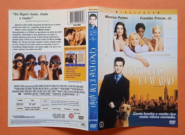 Dvd Cinco Evas e um Adão (Encarte Interno) - Foto 4