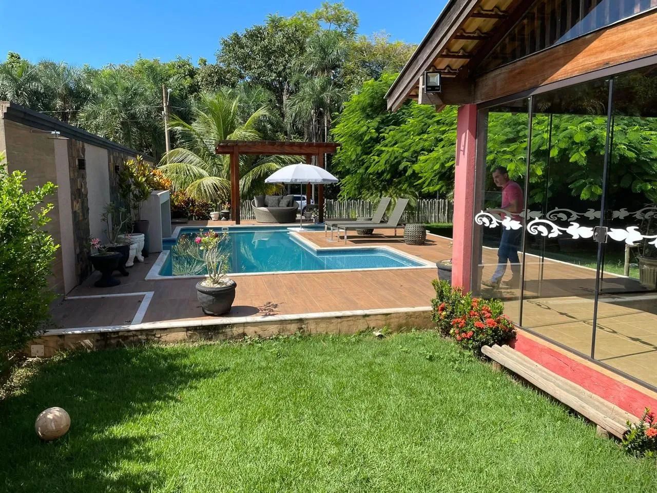 Rancho no Portal da Praia de frente para Orla