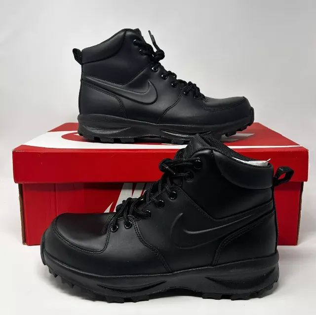 Bota Nike Manoa Leather Masculina Preta Tênis Bota Nike Manoa (All
