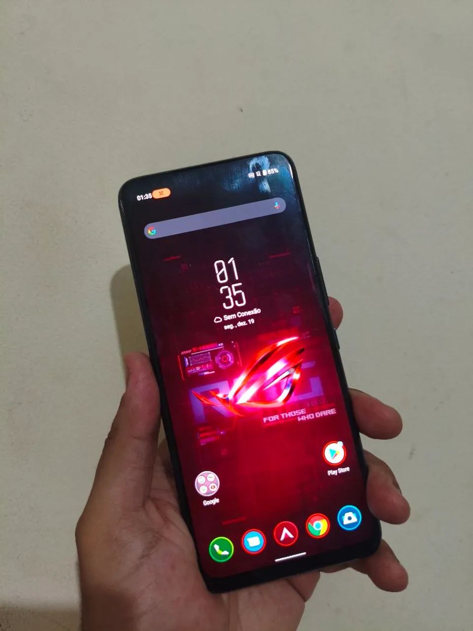 ROGPHONE 6 BRANCO 12GB DE RAM - Foto 3