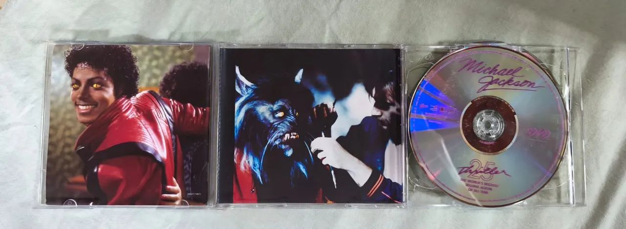CD + DVD Michael Jackson Thriller 25 anos (edição de colecionador