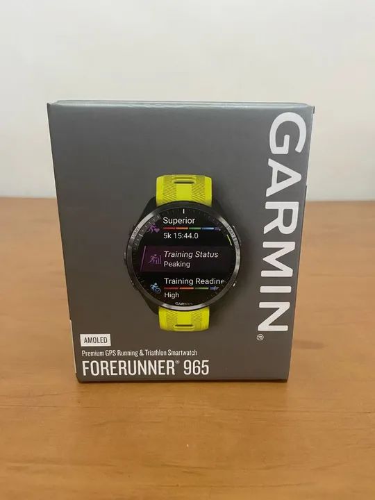 Relógio Garmin Forerunner 965 - Novo