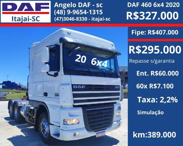 DAF 460 6x4 2020 