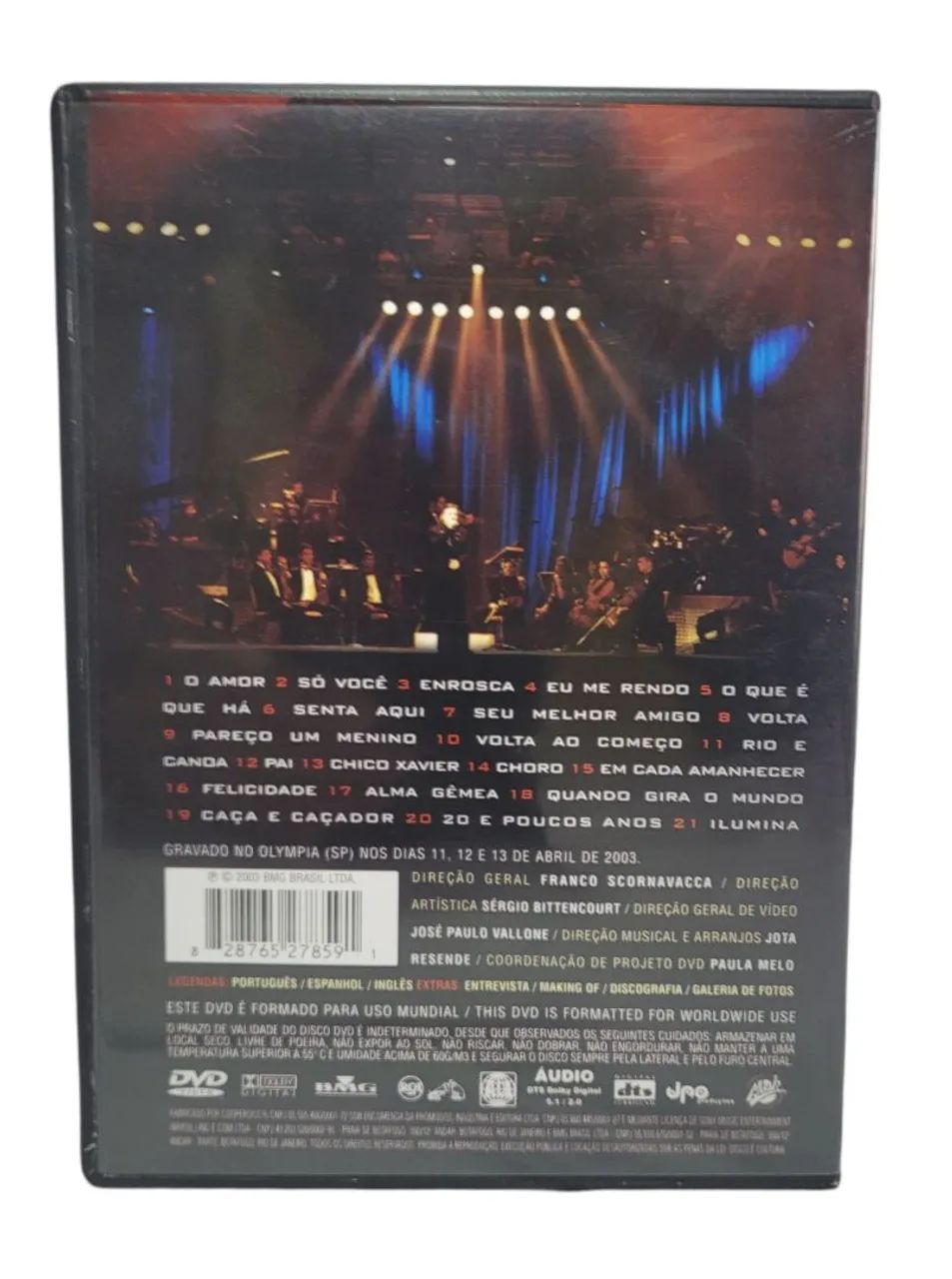 Dvd Fábio Júnior Ao Vivo - Foto 2