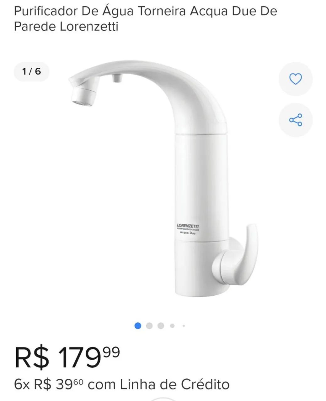 Purificador Lorenzetti Aqua Due + Refil Novo - Foto 6