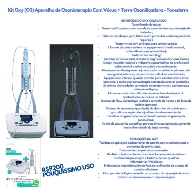 Oxy tonederm ozonioterapia