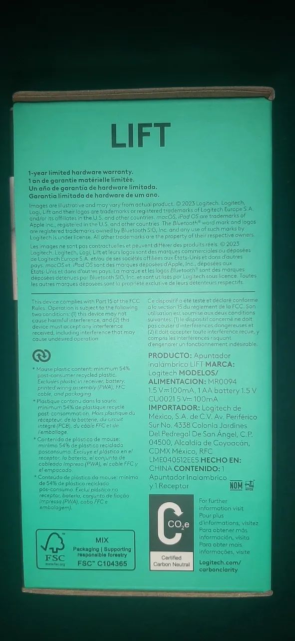 MOUSE ERGO LOGITECH BLUETOOTH GAMERS - Foto 5