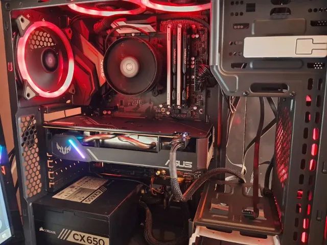 Computador Gamer Ryzen 5 2600x 32GB GTX 1660S 6GB + Periféricos (Aceito cartão) - Foto 2