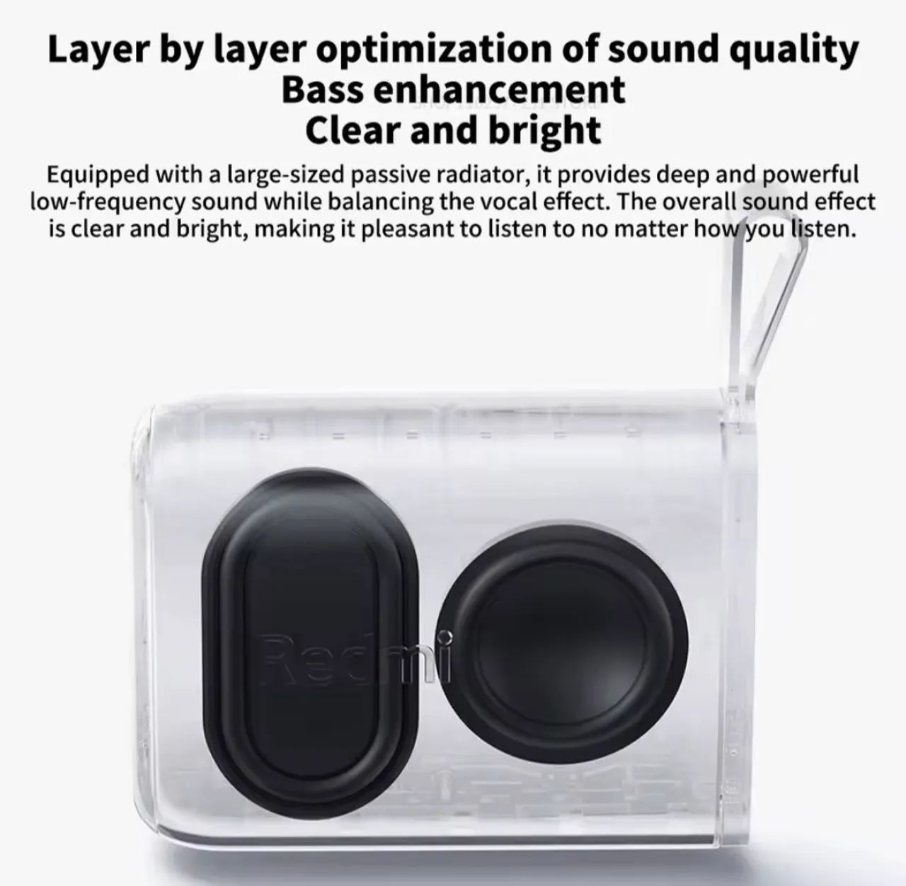 Mini caixa de som Bluetooth Xiaomi Redmi  - Foto 3