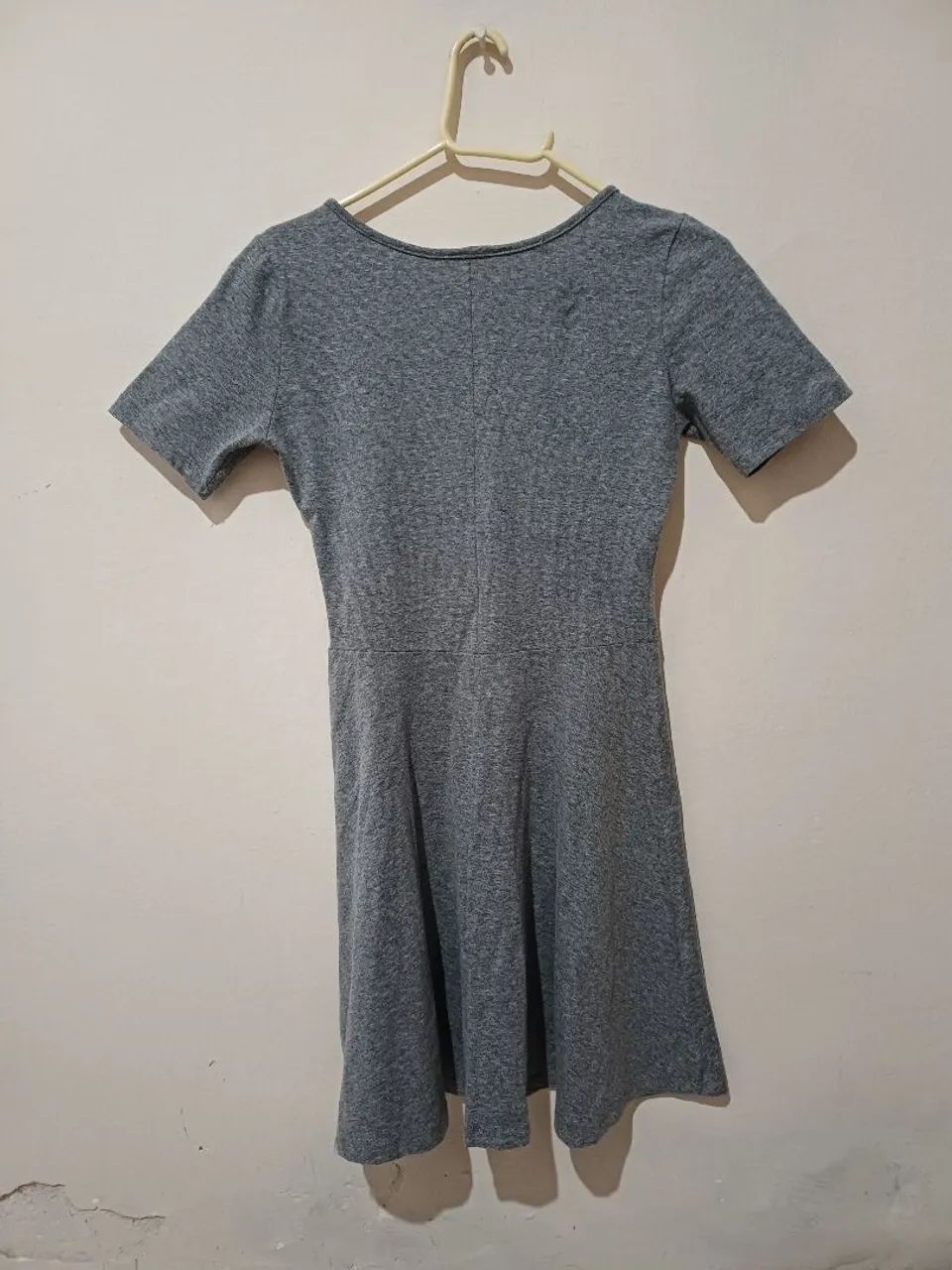 Vestido evas ê de malha cinza - Foto 2