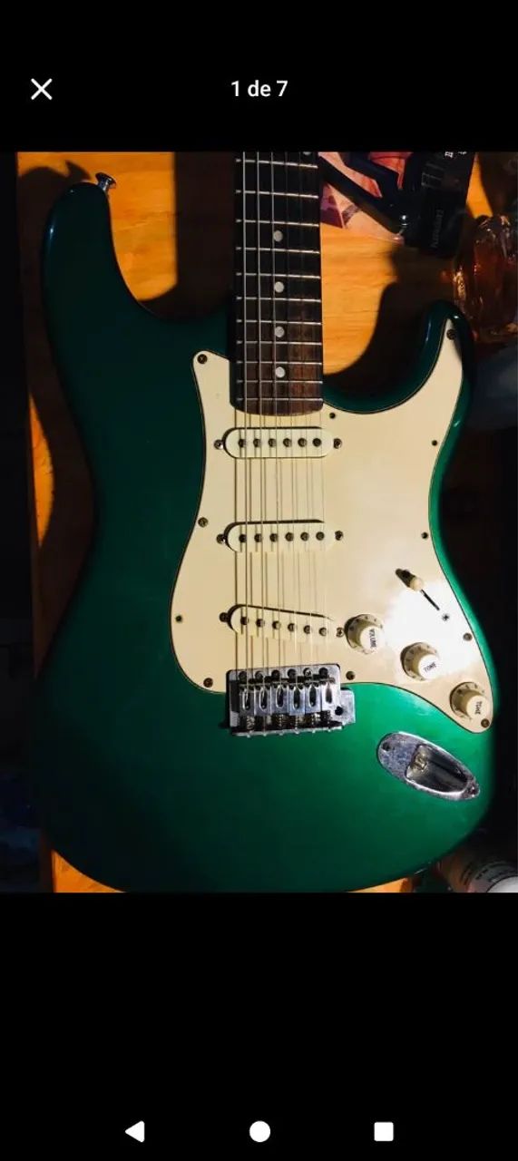 GUITARRA MEMPHIS STRATOCASTER TIMBRE INCRÍVEL 