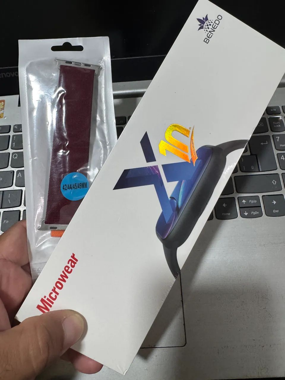 Smartowath Microwear x10 com case película de blinde mais frete grátis  - Foto 2