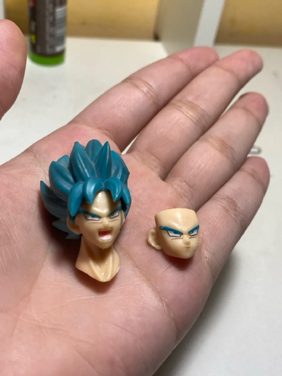 Cabeças Action Figures Dragon Ball Z Goku ssj blue sh figuarts KO