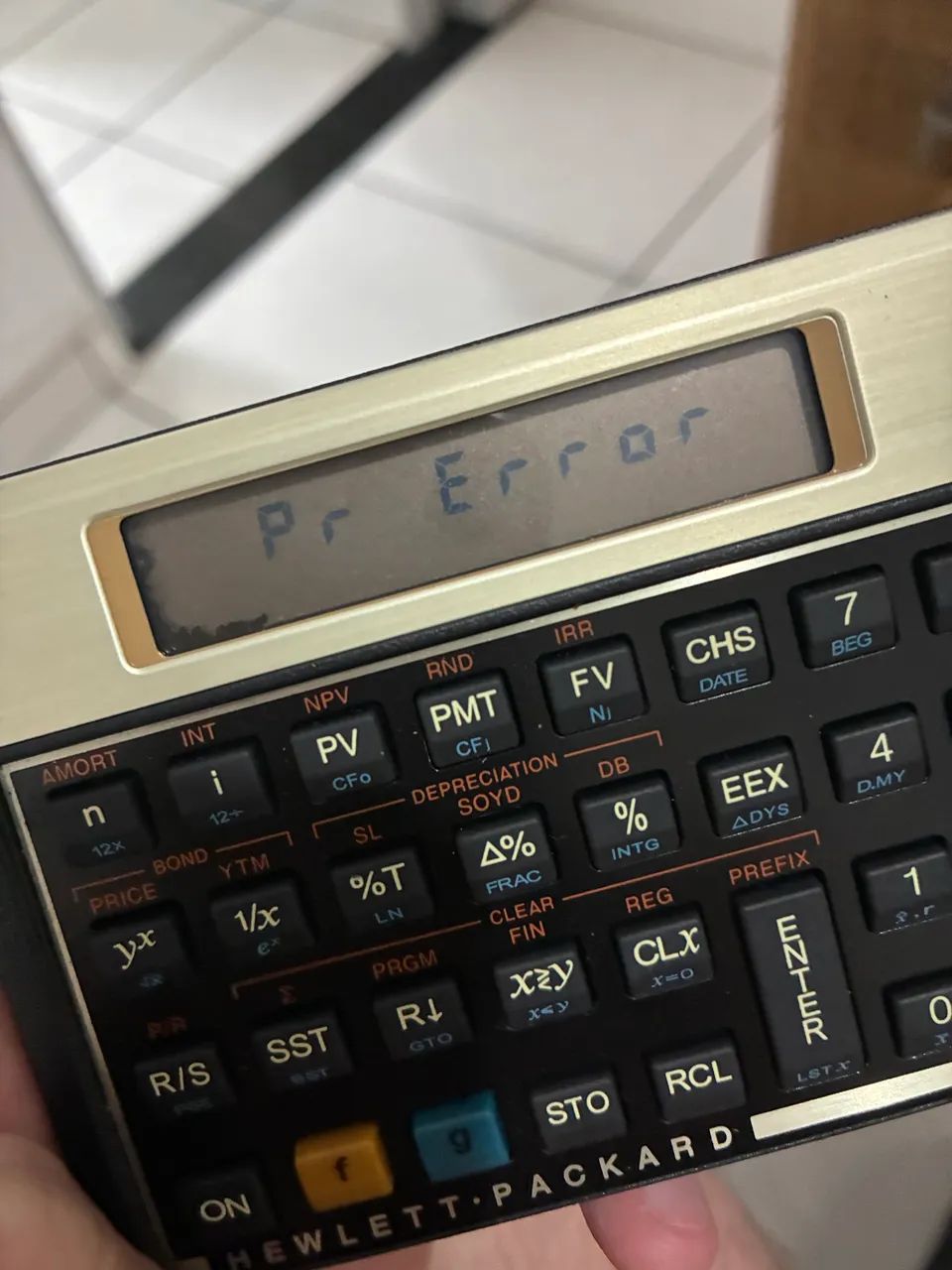 Calculadora HP 12C (COM DEFEITO) - Foto 5