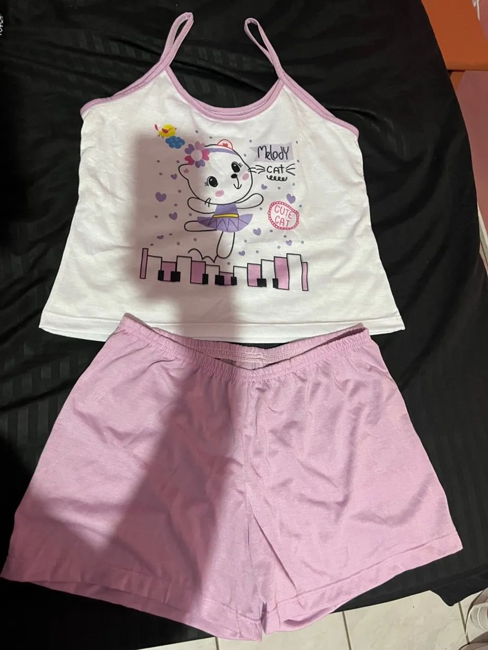 Conjunto de pijama TAM M (novo) - Foto 3