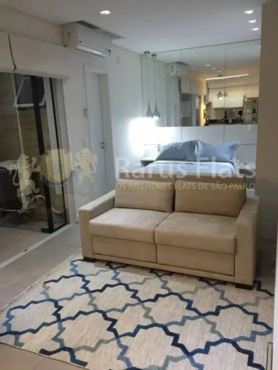 Rarus Flats - Flat para locação - Edifício Option Paraiso