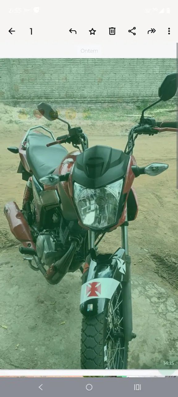 Moto cg fan 125,2014; toda em dias  - Foto 3
