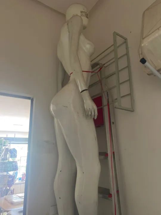 Manequim de fibra