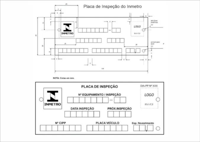 Placa de Inspeção Inmetro (500 unidades) - Foto 3