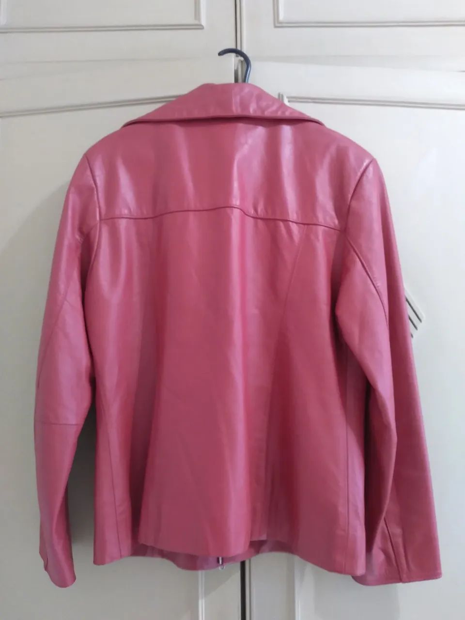 Jaqueta de Couro Vermelho - Foto 2