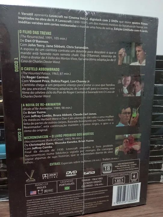 Lovecraft no Cinema - 1, 2 e 3. - Foto 6