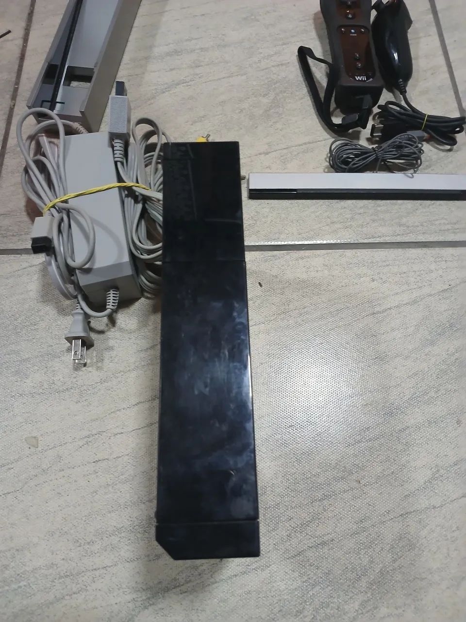 Nintendo Wii preto completo com jogos - Foto 3