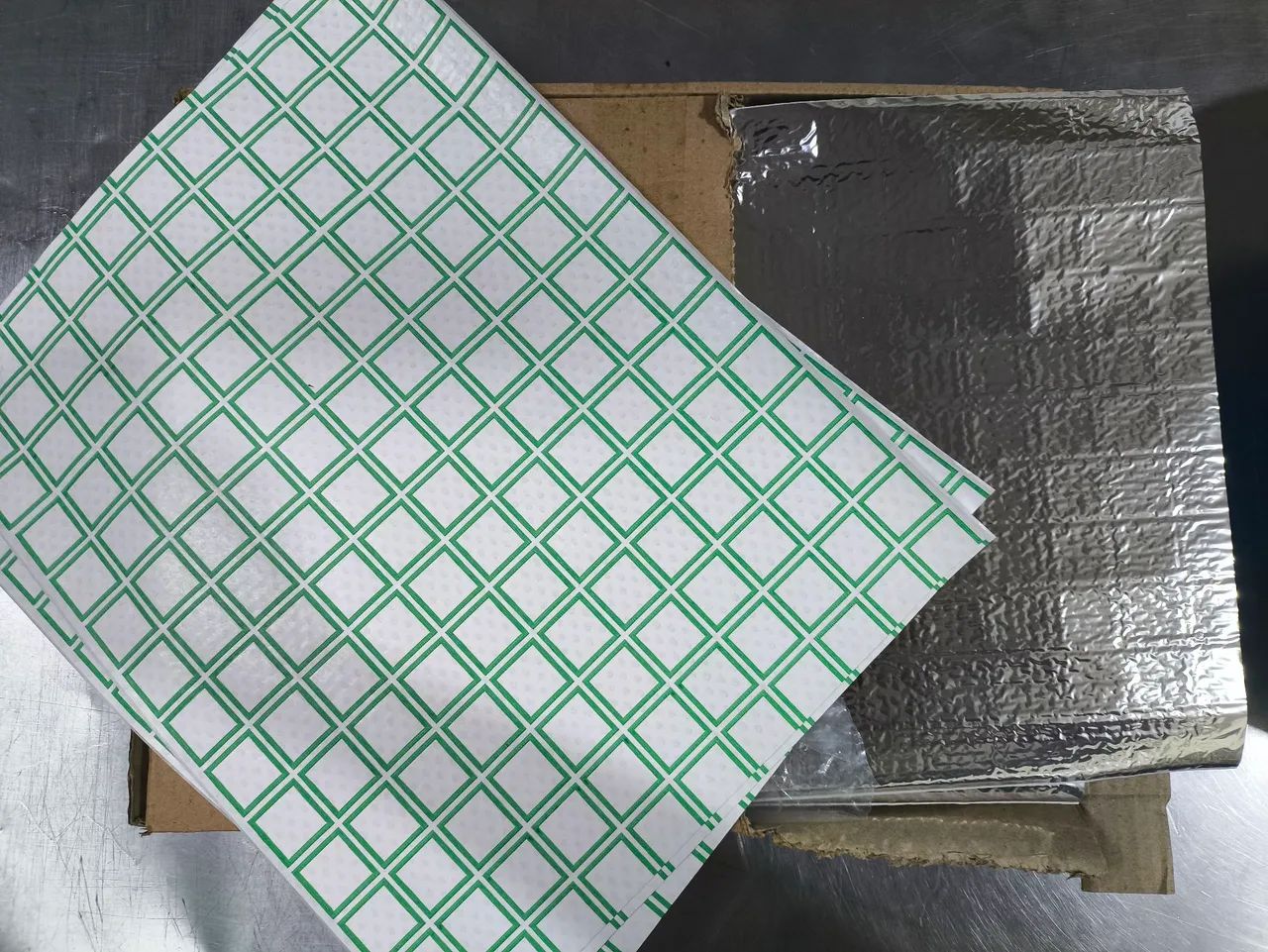 Papel Acoplado Térmico Verde 700 unidades 