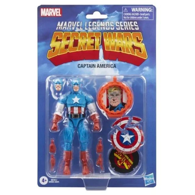 Marvel Legends Capitão América Secret Wars
