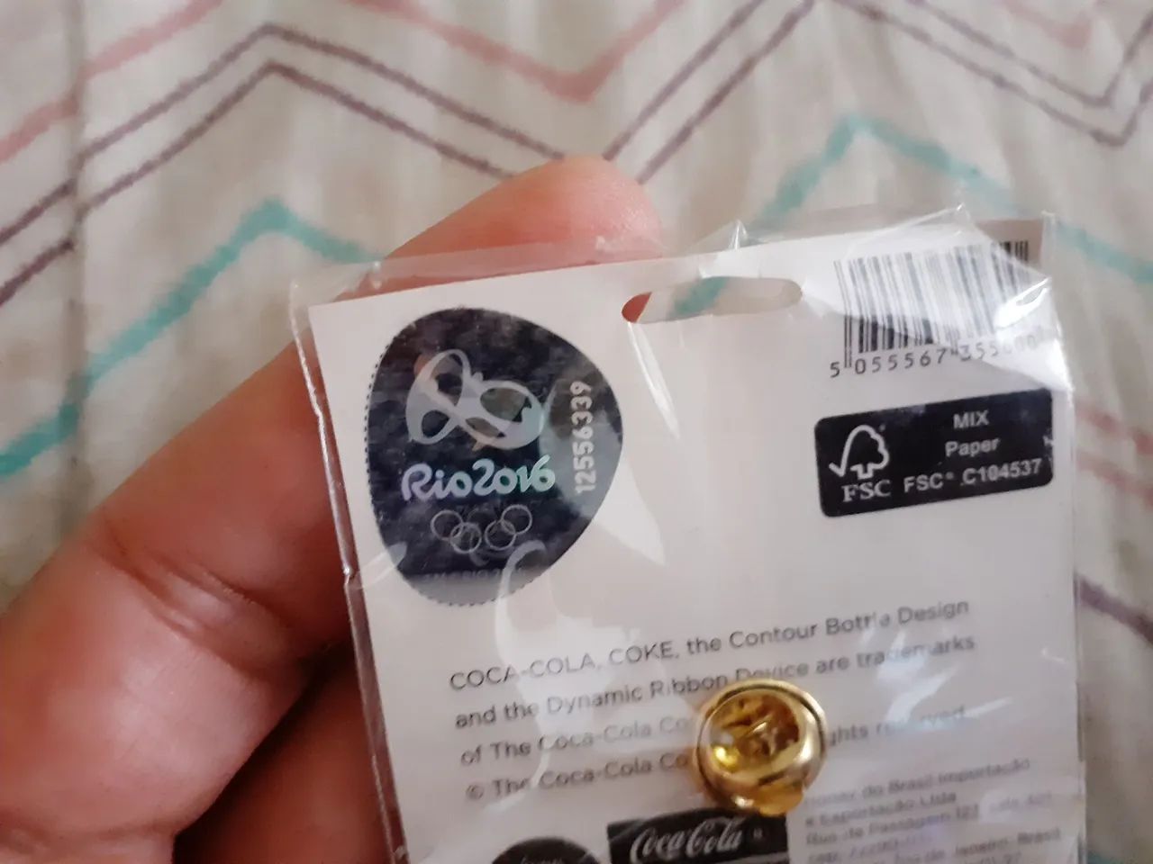 PIN OLIMPÍADAS RIO 2016 COCA COLA NOVO  - Foto 3