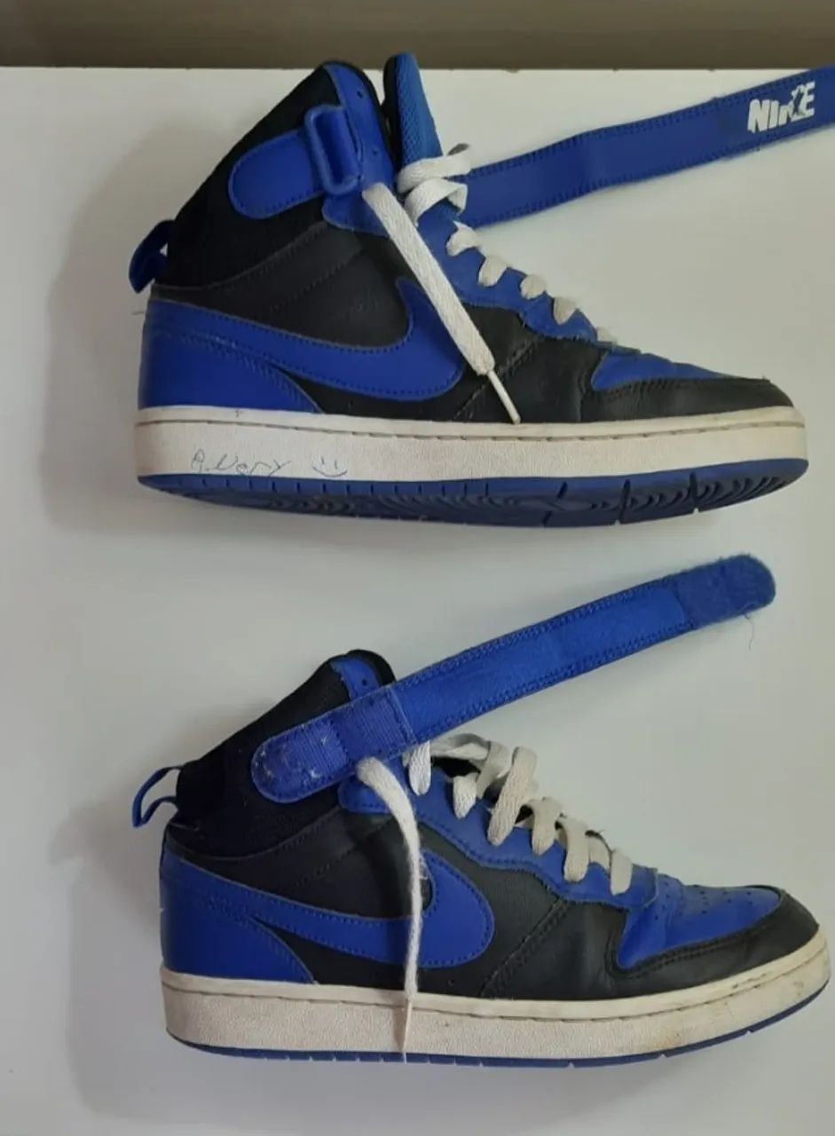 Nike Court Borough Black Game Royal DM8872-001 - Foto 3
