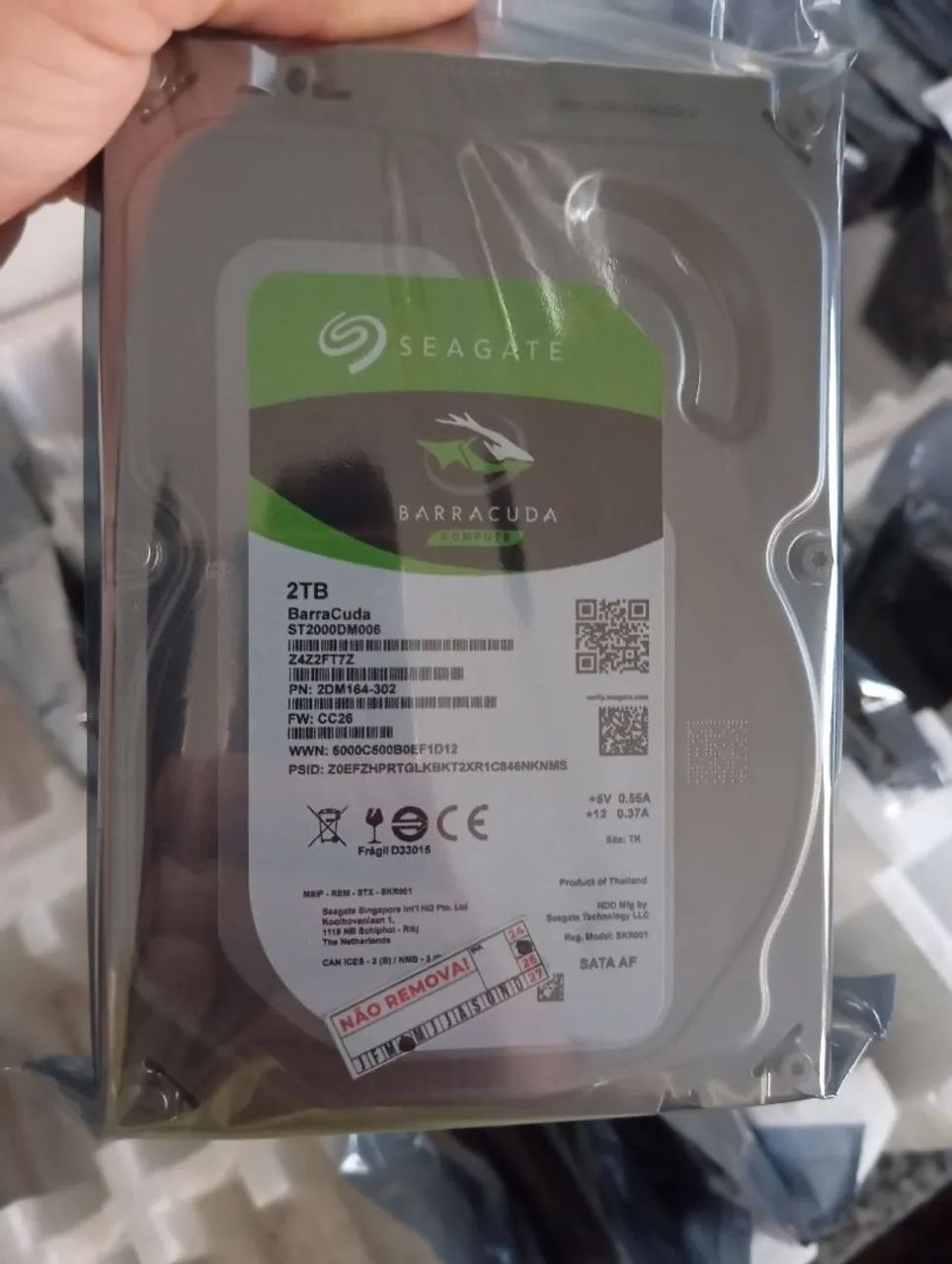 HD Seagate BarraCuda 2TB