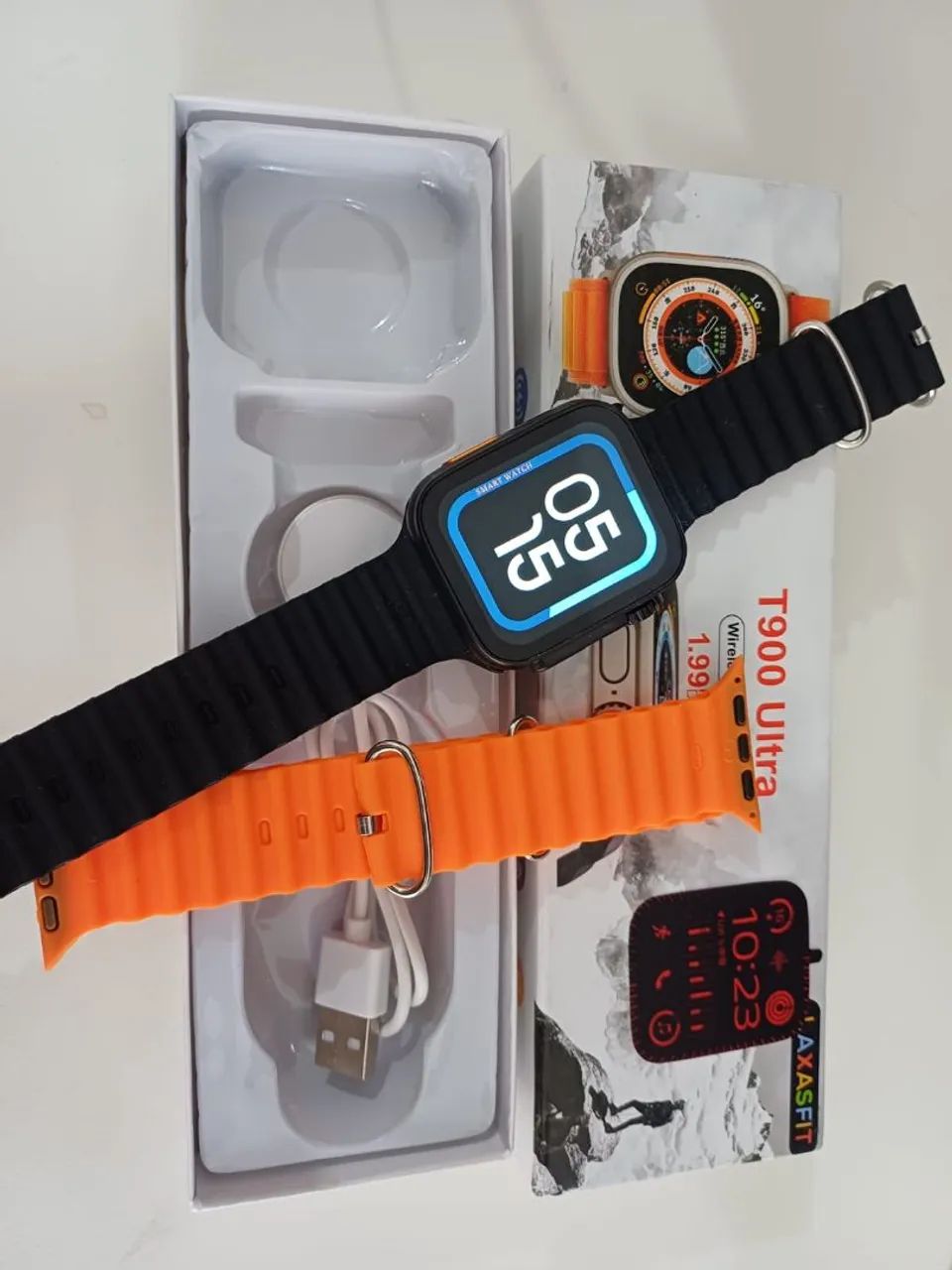 Smartwatch ultra t900 faz e recebe ligação  - Foto 3