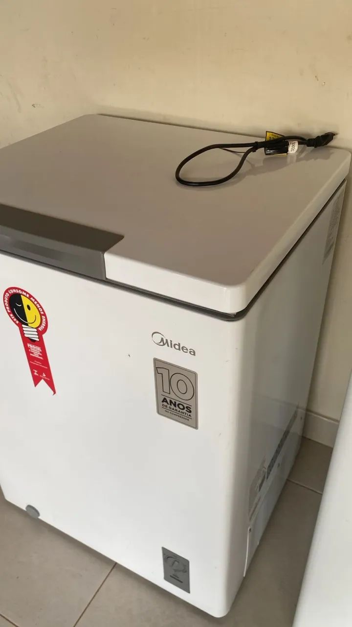 Freezer Mideia inverter 150 L 